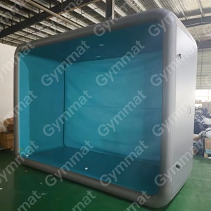 <span class=keywords><strong>Piscine</strong></span> <span class=keywords><strong>gonflable</strong></span> pliable robuste, installation facile, portable, DWF, <span class=keywords><strong>pour</strong></span> extérieur, <span class=keywords><strong>jardin</strong></span>, patio - Product Image 4