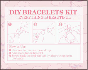 Calendario de <span class=keywords><strong>Adviento</strong></span> con 24 Regalos para Mujer, Kit de Manualidades para Pulsera con Dijes, Set de Joyería Navideña para Mujer y Niña - Product Image 3