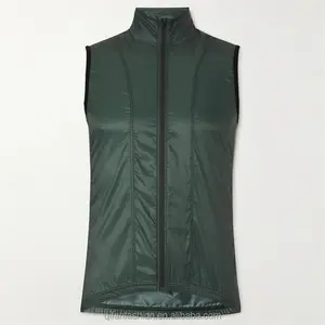 Custom 100% polyester mesh back airsoft lightweight biker cycling vest for men