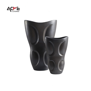 Vase en verre en céramique de Style Vintage nordique Simple petit ornement de table pour la décoration intérieure moderne pour les occasions de mariage - Product Image 2