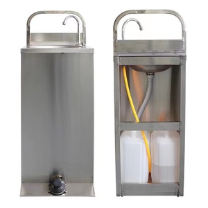 Victory Factory Supply Évier de type pédale en acier inoxydable pour une utilisation en extérieur pour les laboratoires Hôtels Restaurants Hôpitaux - Product Image 5