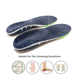 Popular Comfort Arch <b>Support</b> Shock-Absorbing Anti-Slip Orthopedic PU/EVA Sports Insole for Men's Running & Hiking Shoes - Product Image 4