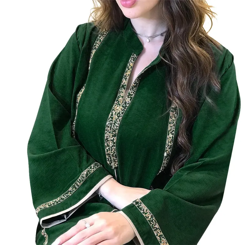 Produsen langsung jubah Abaya Arab Kaftan Amerika Serikat Online