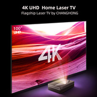 جهاز عرض Changhong للمنزل 4K UHD من سينما أنسي لومن 3 جيجابايت رام 64 جيجابايت روم HDR10 + أجهزة عرض MEMC 4K UHD