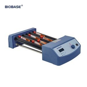 Mezclador de Rodillos BIOBASE CHINA con 6 Rodillos, Recipiente para Tubos de Ensayo de Sangre de Plástico, Mezclador de Rodillos para Muestras de Sangre de Laboratorio de Acero Inoxidable - Product Image 1