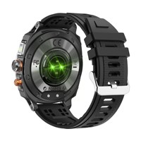 Montre connectée pour homme V95 pour appels, prête pour le sport, résistante à l'eau 30m, écran AMOLED 1,75 pouces, suivi de la fréquence cardiaque, de la santé et du sommeil, 7-14