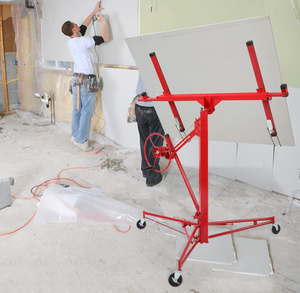Pannello di gesso in acciaio professionale da 11 piedi con linea rossa - Product Image 4