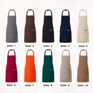 Women Men Waterproof <b>Aprons</b> <b>Kitchen</b> Chef <b>Apron</b> Custom logo <b>Apron</b> for Beauty Salon Hairdresser Barber Work - Product Image 1