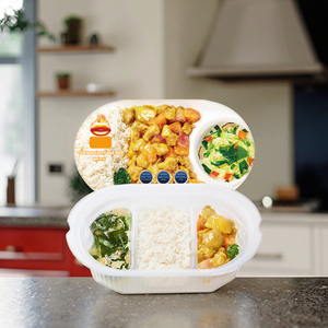 Cắm trại du lịch tự sưởi ấm gạo ngon thực phẩm tiện lợi 2 Flavor thùng đóng gói ngay lập tức gạo - Product Image 1