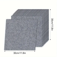Self Adhesive Floor Carpet Tiles 50*50 cm Carpets and Rugs Anti Slip Peel and Stick Carpet Mat for Living Room