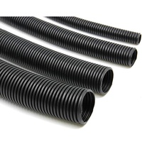 Tuyau d'évacuation d'eau en PE PP PA, gaine de protection flexible en polyéthylène, tuyau en plastique ondulé