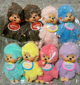 Toptan yüksek kaliteli vinil peluş Monchichis bebek Monchhichied dolması hayvan bebek karikatür Anime Plushies oyuncak anahtarlık çocuklar için - Product Image 1