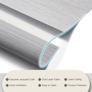 Nouveau store enrouleur intelligent 2024, occultant, zébré, pour fenêtre, taille personnalisée - Product Image 4