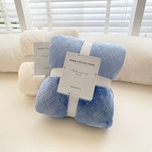 Siêu Mềm Ấm Chăn Cho Mùa Thu Và Mùa Đông Lông Cừu Màu Đen Ném Chăn Sang Trọng Ấm Cúng Mờ Chăn - Product Image 2