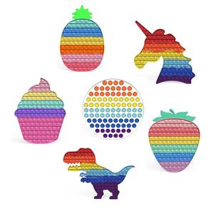 I più nuovi giocattoli Jumbo pop Fidget in Silicone di alta qualità Giant Fidget Popper Toys Big push pop toy - Product Image 1