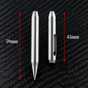 Hot-selling High-quality Metal Mini Ballpoint <b>Pen</b> Eternal <b>Pen</b> <b>Erasable</b> Writing Customizable logo Brass Suitable As a Gift - Product Image 5