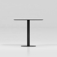 Table basse ronde et carrée en bois, Table ronde et moderne, pour le bureau, livraison gratuite