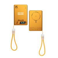 DB30 N52 15W Chargeur Magnétique Sans Fil 22.5W PD avec Câble Lanière, Écran HD, Béquille et Couleurs OEM Aviation 9 Couches