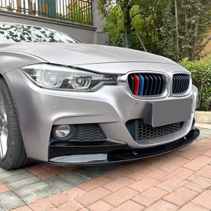 Venta al por mayor de fábrica, parachoques de coche de Material PP negro brillante, labio delantero estilo MP para <span class=keywords><strong>BMW</strong></span> Serie 3 F30 <span class=keywords><strong>M</strong></span> <span class=keywords><strong>Sport</strong></span> 320i 328i <span class=keywords><strong>335i</strong></span> 2012-2019 - Product Image 5