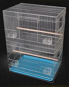 Cages à oiseaux petites et grandes à vendre Cages à mailles enduites de poudre pour oiseaux