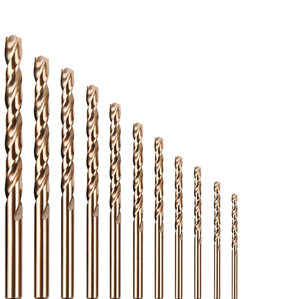 Mata Bor Lurus Ekstra Panjang Berbahan Kobalt Baja Kecepatan Tinggi untuk Pertukangan Kayu dan Besi, Lubang Dalam 100/120 - Product Image 1