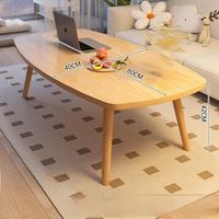 Table basse moderne à deux étages pour la maison, simple et élégante pour petit appartement, salon ou chambre à coucher pour meubles de maison