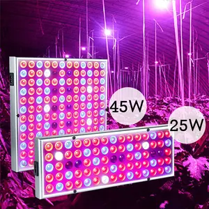 热卖高品质 Led 植物灯 25W 45W Led 生长灯在亚马逊与交流适配器蔬菜大棚温室照明