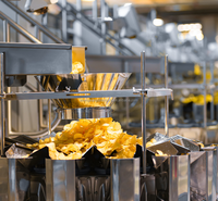 Machine automatique de fabrication de chips de pommes de terre de nouvelle conception, ligne de production industrielle de frites de pommes de terre