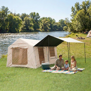 High Quality Camping <b>Tent</b> With Reinforced Four Seasons Use Large Space With Factory Price Inflatable Family Camping <b>Tent</b> - Product Image 1