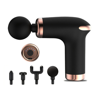 Pistola de Masaje Fascial Recargable de 6 Velocidades con Función Musical para Alivio Muscular de Espalda/Cuello/Hombros/Pies - Product Image 5
