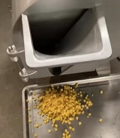 Hoge Kwaliteit Commerciële Groente & Fruit Chip Cutter Kubus Machine Met Motor Voor Aardappel & Cassave Chips