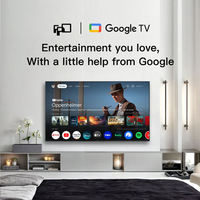 TV Pintar Premium Tanpa Bingkai 40 Inci 4K 2K FHD Android Google TV WiFi LED TV Hotel Desain Ultra Tipis Bersertifikasi CE FCC RoHS