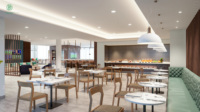 Mobilier d'hôtel moderne sur mesure pour l'accueil des clients, mobilier de salon de réception, mobilier de chambre d'hôtel avec comptoir de bar pour hôtel et restaurant