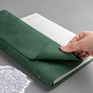 Quality Soft Leather Hardcover Thermal Binding A5 Detachable Loose Leaf Multifunctional Notebook with High Aesthetic Value Diary - Product Image 3