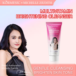 KORMESIC Marque Privée Vente en Gros 100g Nettoyant Visage Doux Multivitaminé Éclaircissant à la Glycérine VC VA VE Contrôle du Sébum - Product Image 2