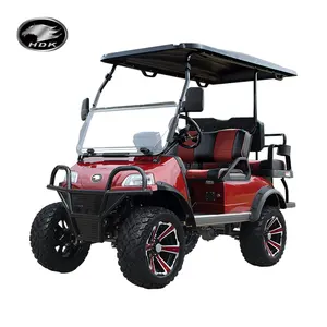 HDK EV 2024 nouveau design près de chez moi tout-terrain Buggy 48V batterie au lithium vente en gros à vendre voiturette de golf électrique de luxe