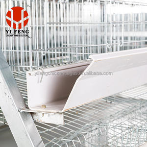 En iyi fiyat A tipi 4 katlı 120 kuşlar tavuklar kanatlı pil katmanlı tavuk kafesleri satılık Kenya - Product Image 5