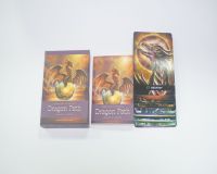 Cartes Oracle de gros personnalisées certifiées FSC Papier couché imprimé en feuille d'or 100 pièces écologique 100% Conception personnalisée comprend