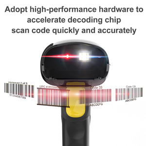 Escáner de Código de Barras Manual 2D GTCODESTAR, Lector de Código de Barras con Cable, Pistola de Escaneo de Códigos para Supermercado, Escáner de Código de Barras de Alta Velocidad para Almacén - Product Image 5