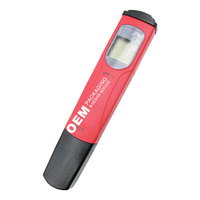 Ph-0093 OEM pH-mètre de type stylo pour l'analyse de l'eau et du lait, plage de pH 0-14, garantie 1 an
