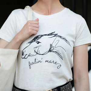 เสื้อขี่ม้าแขนสั้นสำหรับผู้หญิง ผ้าใยไผ่เป็นมิตรกับสิ่งแวดล้อม พิมพ์โลโก้ได้ แห้งเร็ว ป้องกันรังสียูวี เหมาะสำหรับฤดูร้อน สไตล์ลำลอง - Product Image 3