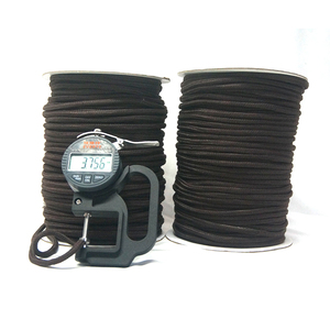 Macrame Dây Xoắn Bông Bện Dây Eo Dây 3Mm 4Mm 5Mm 6Mm Đa Màu Sắc Chiều Dài Dệt Làm Việc Giày Màu Đen Màu Sắc Giày - Product Image 4