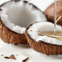 Huile de Coco Vierge Pressée à Froid Acide Hyaluronique Douce & Fraîche 100% Pure Revitalisant Cutané Massage & Diffuseur Bénéfique pour la Santé