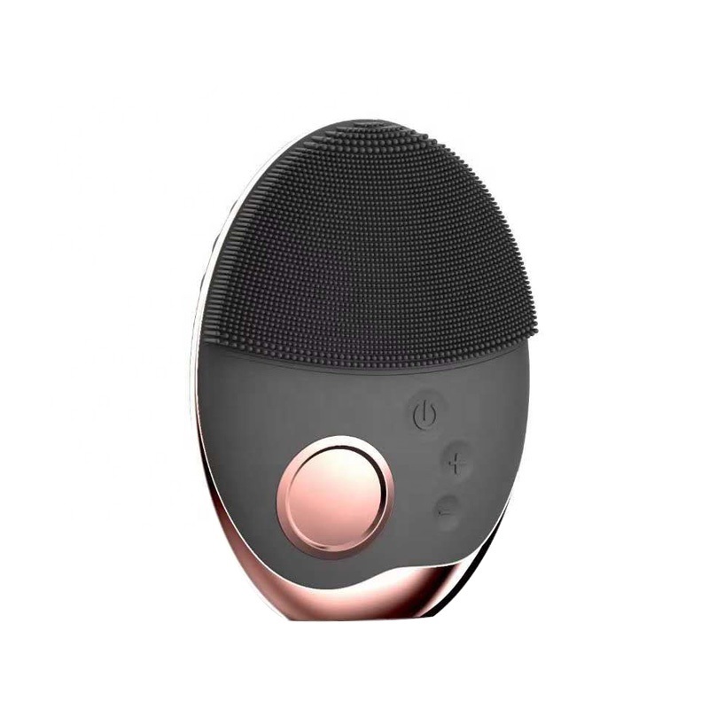 Электрическая щетка для очищения лица, перезаряжаемая силиконовая водостойкая щетка для лица, скруббер для кожи, индивидуальная Глубокая очистка, 1000 шт.