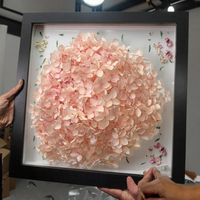 Groothandel Gedroogde Hortensia Kleine Blad Echte Gedroogde Bloem Langdurig Houdbaar voor Bruiloft Huisdecoratie Bloemstuk