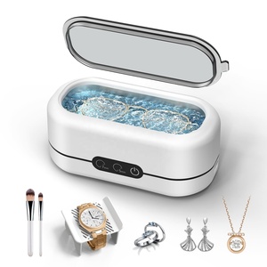 nouveautés Mini <span class=keywords><strong>nettoyeur</strong></span> à ultrasons 110V 220V <span class=keywords><strong>nettoyeur</strong></span> <span class=keywords><strong>de</strong></span> bijoux à ultrasons 350ML Machine <span class=keywords><strong>de</strong></span> nettoyage <span class=keywords><strong>de</strong></span> <span class=keywords><strong>lunettes</strong></span> - Product Image 1