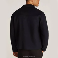 Fabricants de sweats à capuche de mode automne surdimensionné noir logo personnalisé veste zippée pour hommes vêtements manteaux