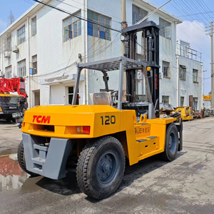 Montacargas Diésel de 4.5 Toneladas, TCM FD120 FD150, Carretilla Elevadora Hidráulica para Almacén, USADA en Shanghái, ¡Gran Venta! - Product Image 1