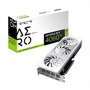 การ์ดจอ New Gaming GeForce RTX 4060 Ti AERO OC 8G สีขาว พัดลมสามตัว GDDR6 8GB สำหรับเล่นเกม Black Myth 1 สร้างขึ้นด้วย Ada Lovelace GPU - Product Image 1