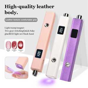 Lampe UV LED rechargeable à polymérisation rapide haute puissance, effet œil de chat magnétique, luxe léger, pour vernis gel et photothérapie - Product Image 2